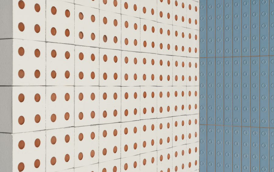 Mutina Керамогранит Bloc Glossy Pearl 13x13x10 - изображение 1