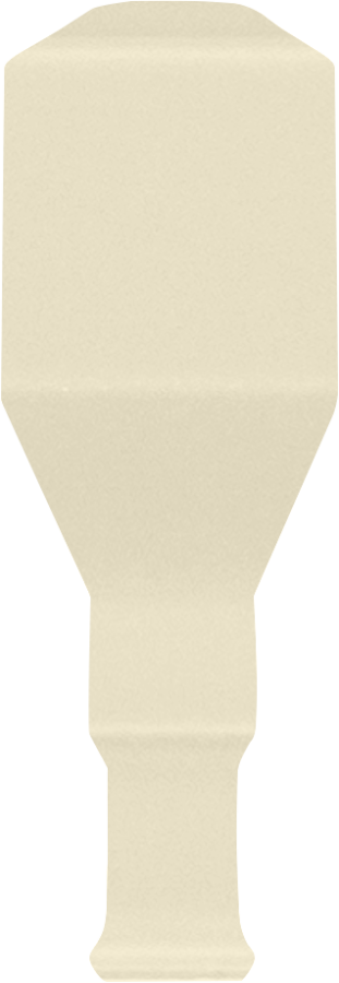 CERAMICHE GRAZIA  Угловой элемент ELEGANCE ANGOLO FINALE  2,2X8,5 BONE MATT