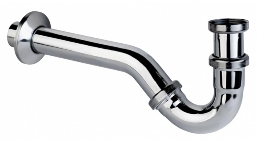 Сифон для биде Hansgrohe Logis, U-образный, 1 1/4, цвет хром