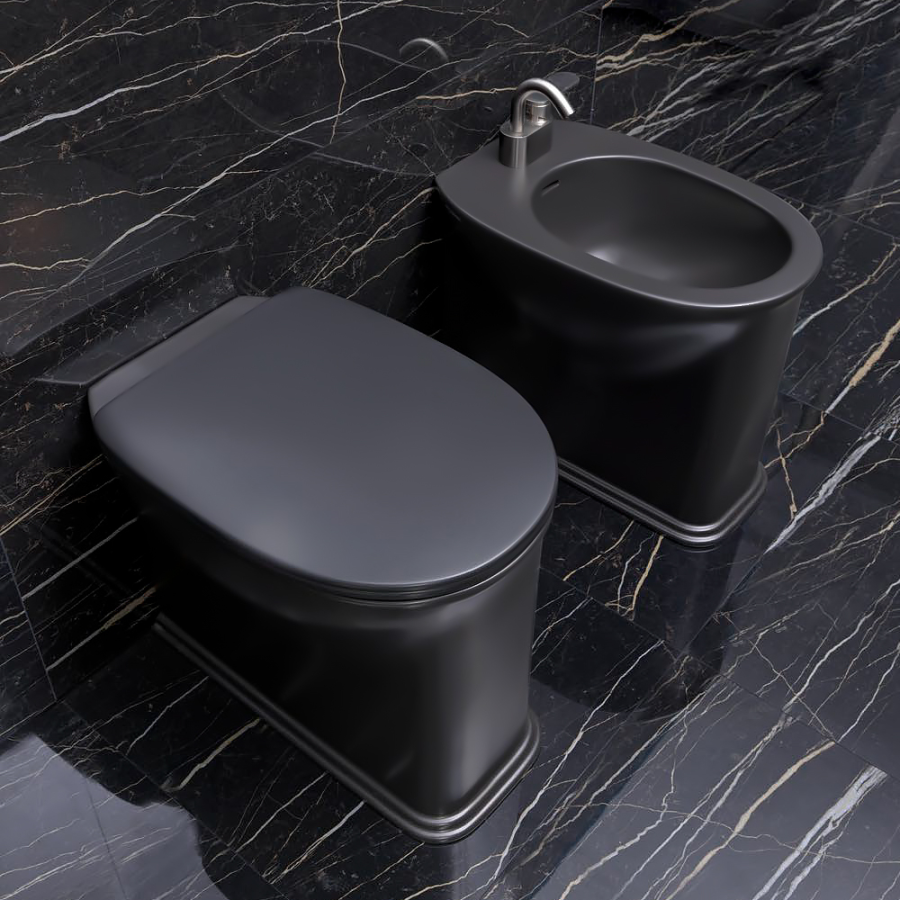 Сиденье для унитаза Flaminia Madre Slim, 470х365 мм, быстросъёмное, с механизмом плавного закрывания soft-closing, цвет Latte - изображение 6