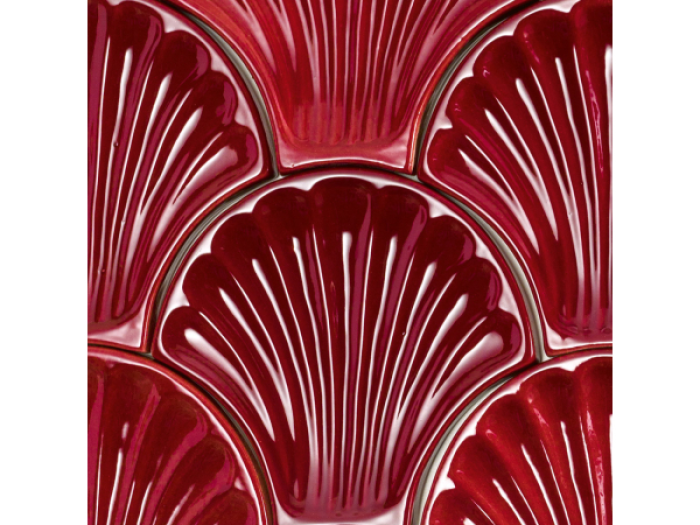 На изображении товар Sartoria Керамическая плитка Artigiana Le Conchiglie 03 Porpora Glossy 15x15.5 от официального представителя в Москве