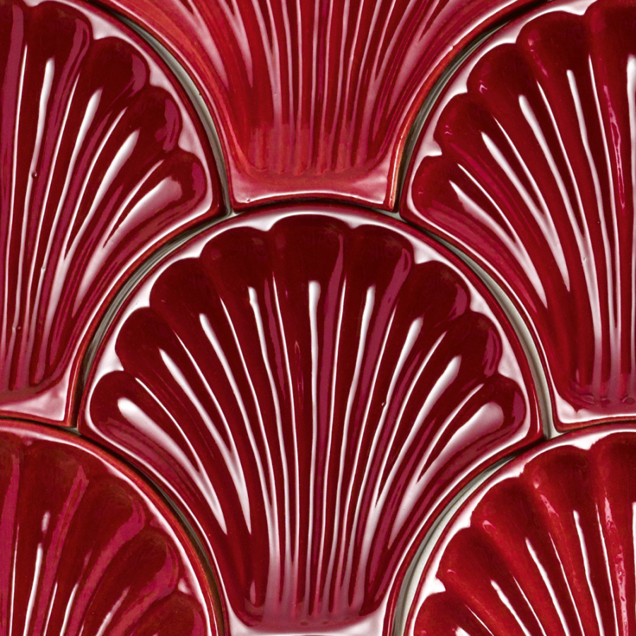 Sartoria Керамическая плитка Artigiana Le Conchiglie 03 Porpora Glossy 15x15.5