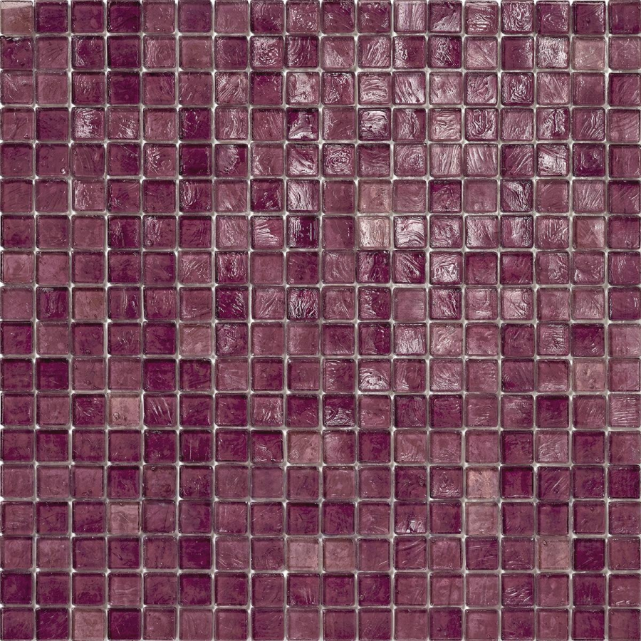Sicis Стеклянная мозаика Waterglass Beachplum 22 chips size 15х15 mm sheet size 295x295 mm