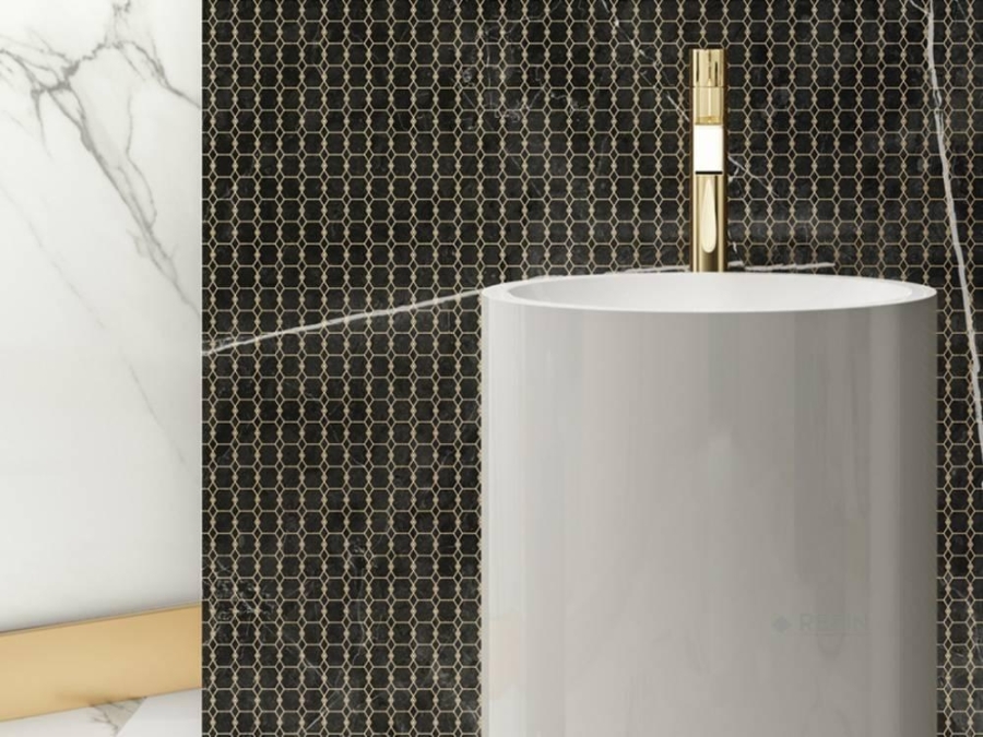 REFIN Керамогранит PRESTIGIO CALACATTA ORO LUCIDO MESH R 120x278 - изображение 2
