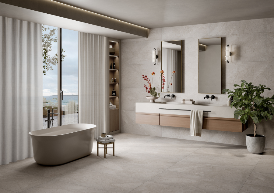 La Fabbrica Ava Керамогранит Velaris Grigio Nat Ret 120x120 R10 - изображение 1