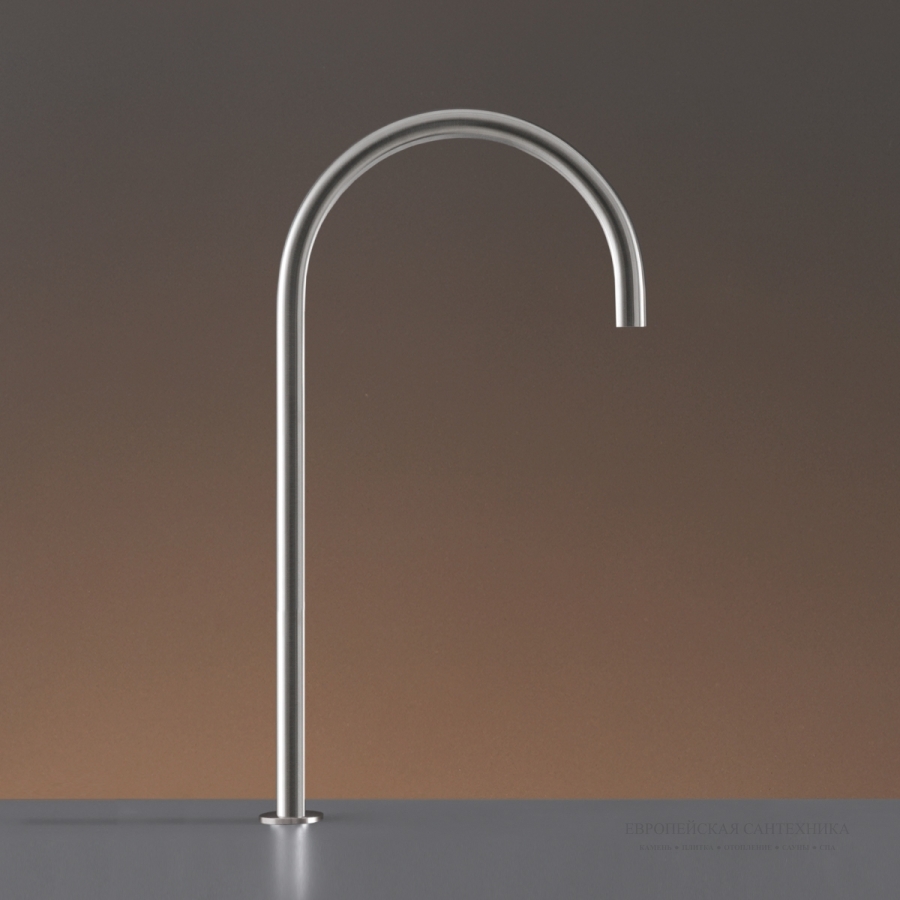 Излив CeaDesign Free Ideas для раковины, аэратор, поворотный, установка на горизонтальную поверхность, нержавеющая сталь, цвет сатинированная бронза