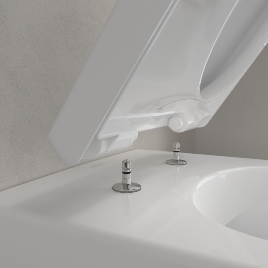 Унитаз Villeroy&Boch Subway 2.0 с откр. смывным краем 370x560 подвесной, DirectFlush, гориз.  выпуск, не для смывных кранов, цвет Альп. белый - изображение 4