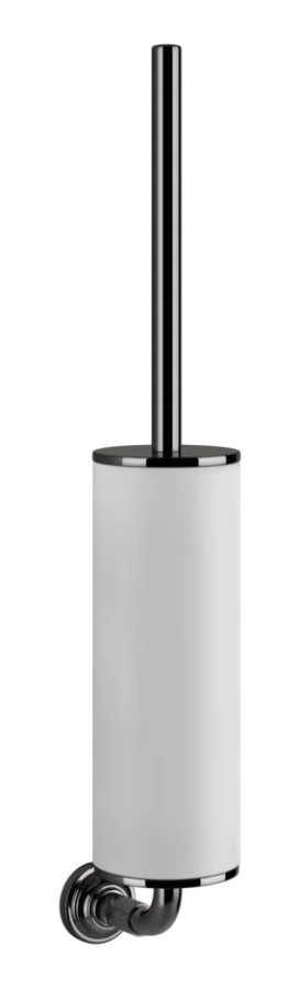 Ёршик Gessi Venti20, настенный, цвет White/Black Metal PVD