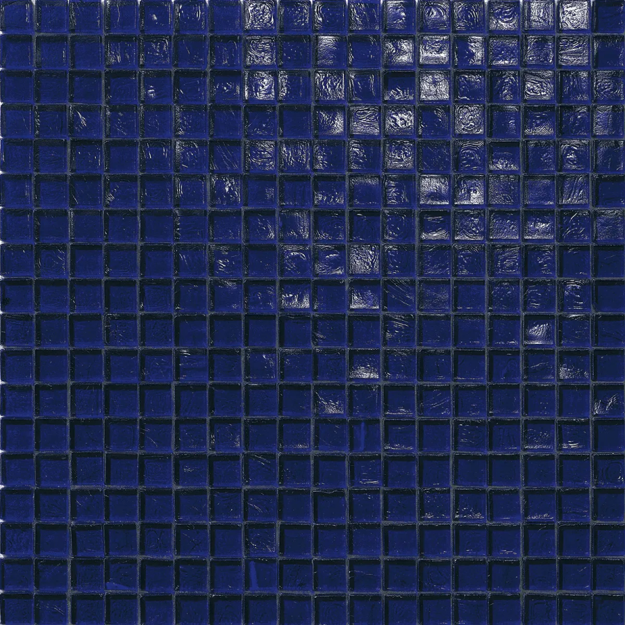 Sicis Стеклянная мозаика Murano Smalto Navy chips size 10x10 mm sheet-size 295x295 mm