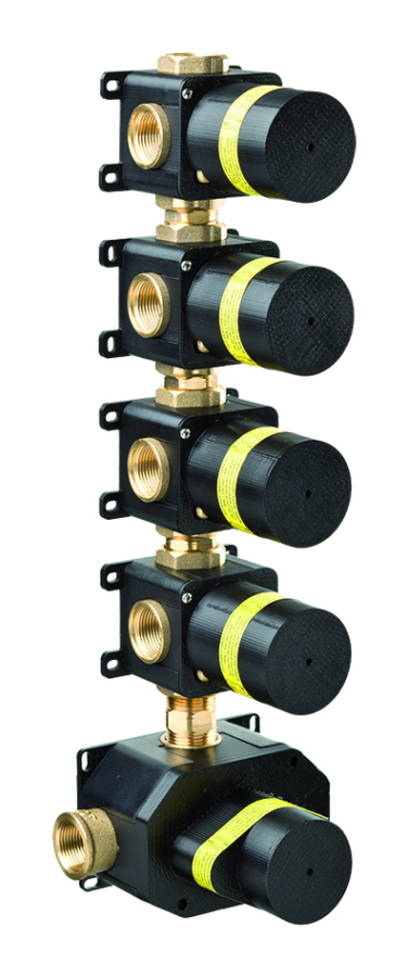 Скрытая часть смесителя Newform, на 5 отверстий