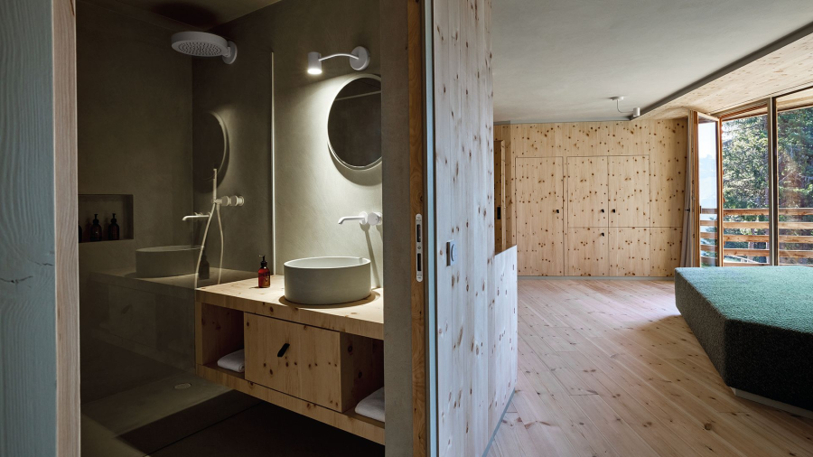 Смеситель Gessi Origini, настенный, на 2 выхода, с переключателем, внешние части, цвет Brushed Brass PVD - изображение 3