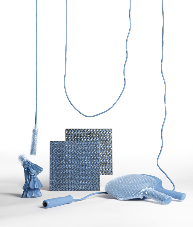 Iris Ceramica Керамическая плитка Diesel Pluriball Cobalt pluriball decor platino glossy 20x20 - изображение 1