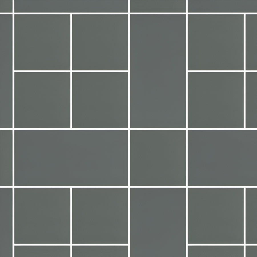 Micro. Керамогранит Microtiles Plaid Graphite 30,1x30,1