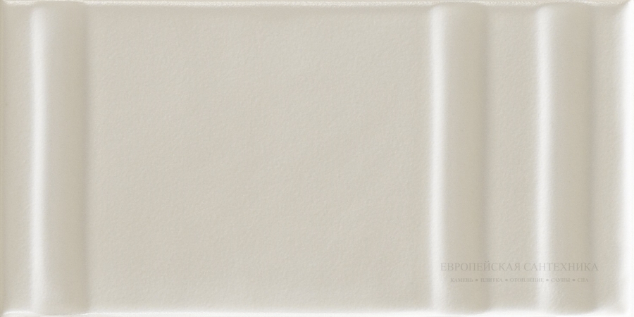 La Fabbrica Ava Керамическая плитка Grooves Bone Glossy Decoro 7,5x15