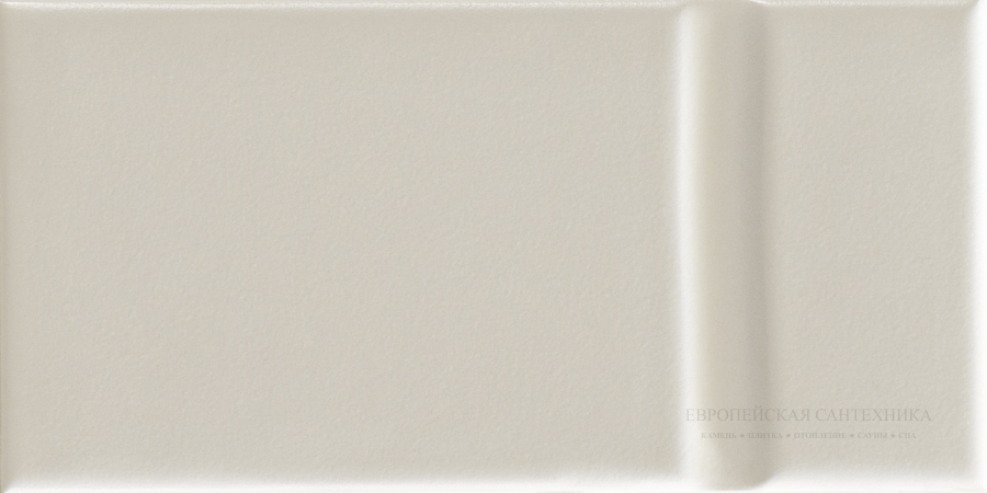 La Fabbrica Ava Керамическая плитка Grooves Bone Glossy Decoro 7,5x15 - изображение 1