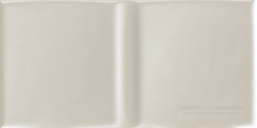 La Fabbrica Ava Керамическая плитка Grooves Bone Glossy Decoro 7,5x15 - изображение 2