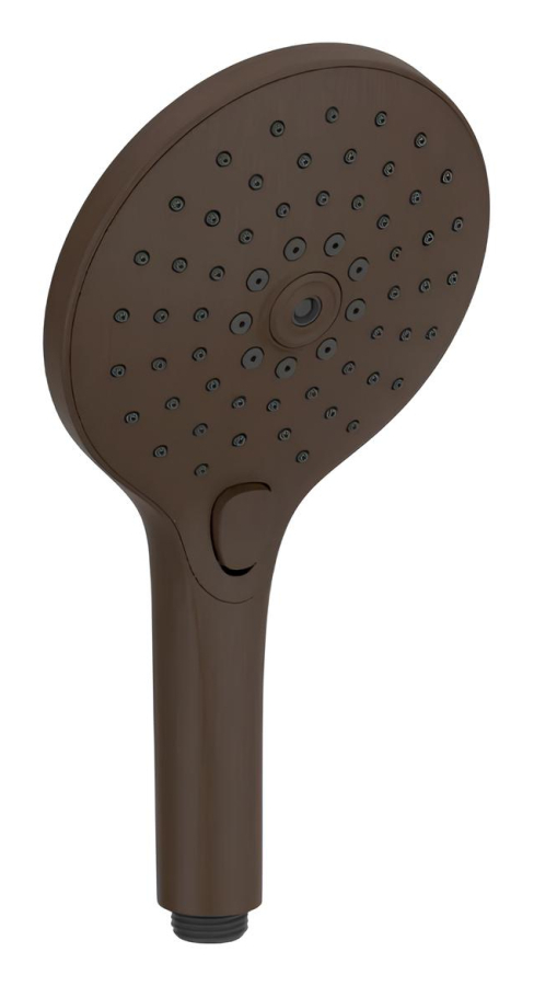 Душевая лейка Gessi Technical Accessories, 3-х позиционная, Ø130 мм, с кнопочным переключателем, цвет Dark Bronze
