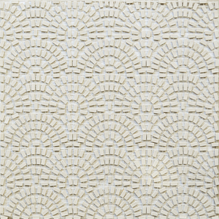 Micro. Мозаика керамогранит Micromosaics Micro-brick White Pavement 30x30