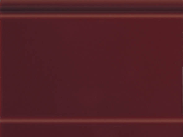 На изображении товар CERAMICHE GRAZIA Плинтус VINTAGE ZOCCOLO 20X20 DARK WINE от официального представителя в Москве