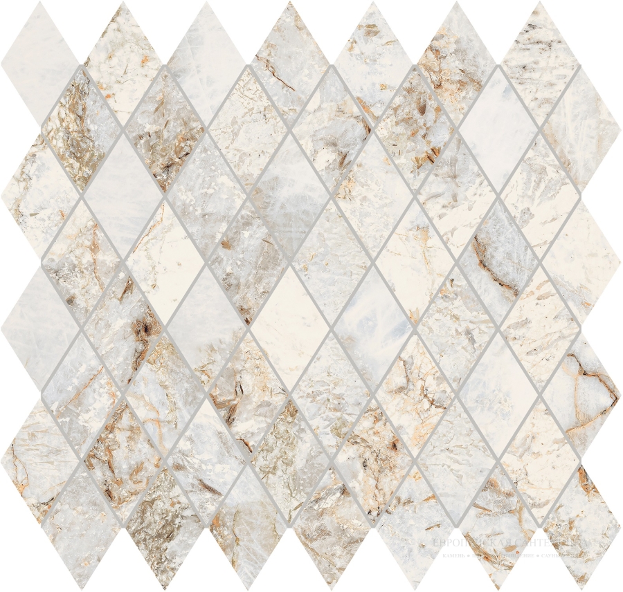 La Fabbrica Ava Керамогранит Rombo Gemstone Natural lap\ret 30x30