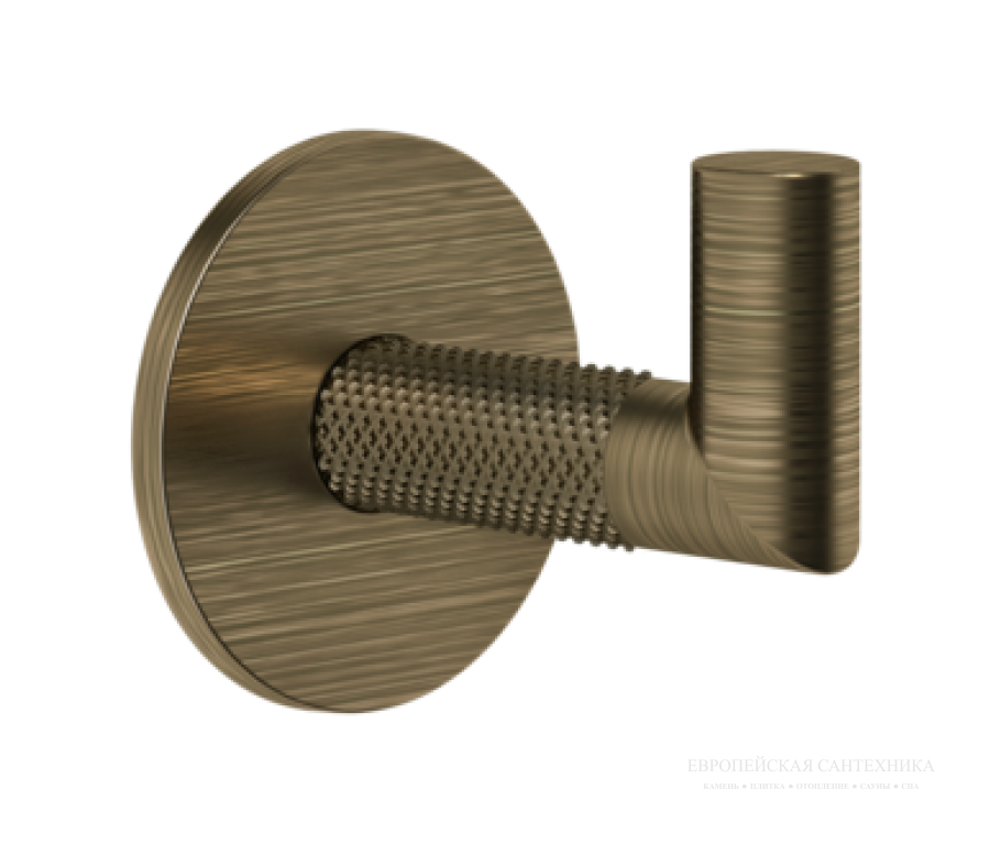 Крючок Gessi Anello, настенный, цвет Antique Brass - изображение 2