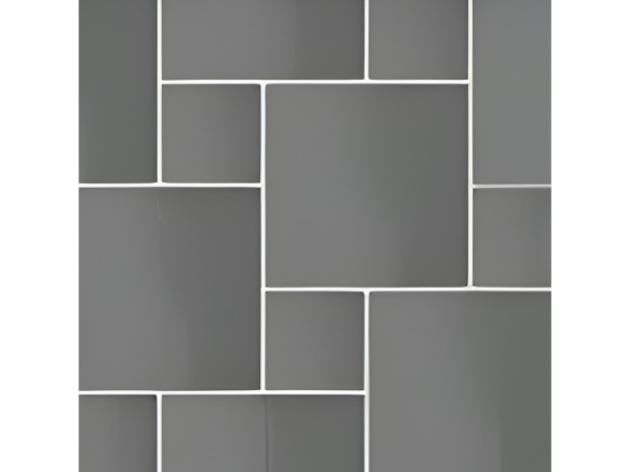 На изображении товар Micro. Керамогранит Microtiles X4 Oddfellow Glaze Graphite 25,1x40,2 от официального представителя в Москве