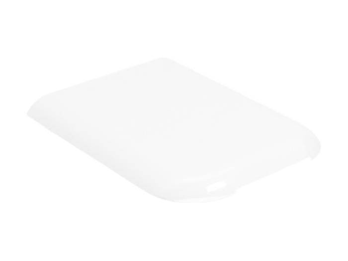 На изображении товар Сиденье для унитаза Cielo Shui  515х400х65 мм  из термоотверждающей смолы, с плавным опусканием, цвет Gloss White от официального представителя в Москве