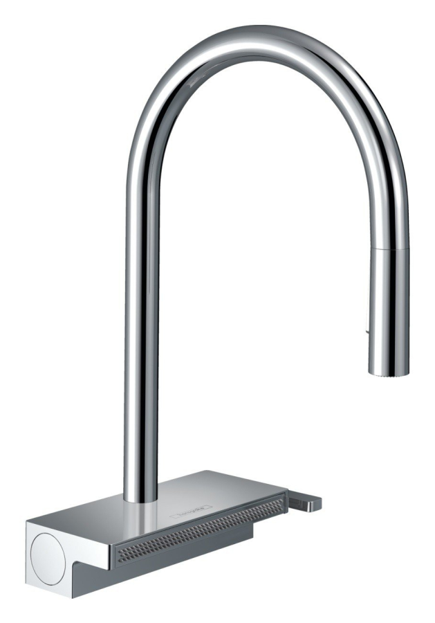 Смеситель для кухни Hansgrohe Aquno Select M81, с вытяжным изливом, цвет хром