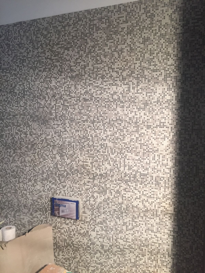 Micro. Мозаика керамогранит Micromosaics Micro-brick White Line 30x30 - изображение 7