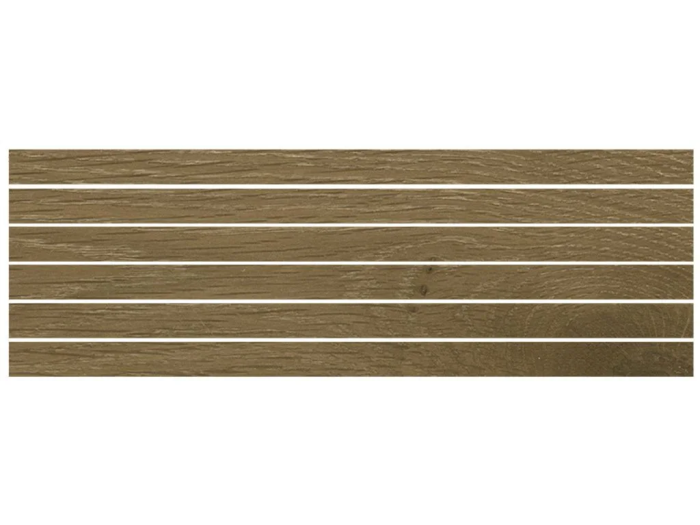 На изображении товар Living Ceramics Керамогранит Kora Walnut Mosaic 590 Soft textured 29,8x89,8 от официального представителя в Москве