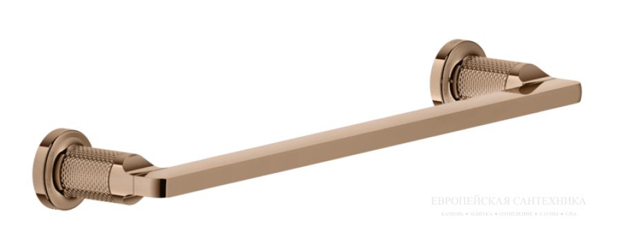 Полотенцедержатель Gessi Inciso L300 мм, настенный, цвет Copper PVD