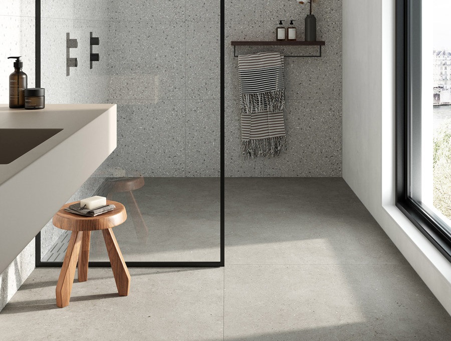 Terratinta Ceramics керамогранит Lagom Terrazzo Cloud - 60x60 / 9.5 - изображение 1