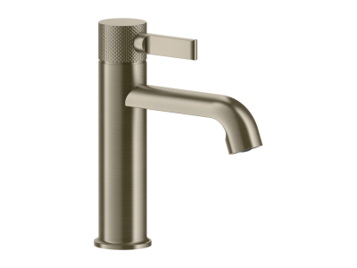 Смеситель для раковины Gessi Inciso, без донного клапана, цвет Finox Brushed Nickel