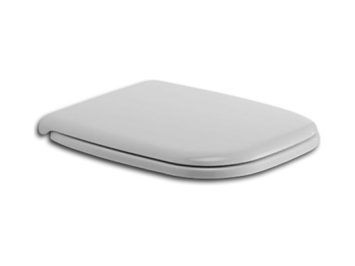 На изображении товар Сиденье с крышкой для унитаза Duravit D-Code, 438х350 мм, цвет белый от официального представителя в Москве