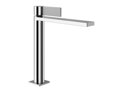 Смеситель для раковины Gessi Inverso, средний, с изливом 199 мм,  донным клапаном "Stop&Go",  цвет Chrome