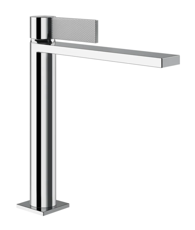 Смеситель для раковины Gessi Inverso, средний, с изливом 199 мм,  донным клапаном "Stop&Go",  цвет Chrome