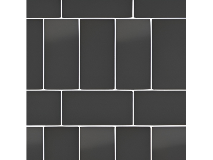 На изображении товар Micro. Керамогранит Microtiles Rough Mix Glaze Black 30,1x30,1 от официального представителя в Москве