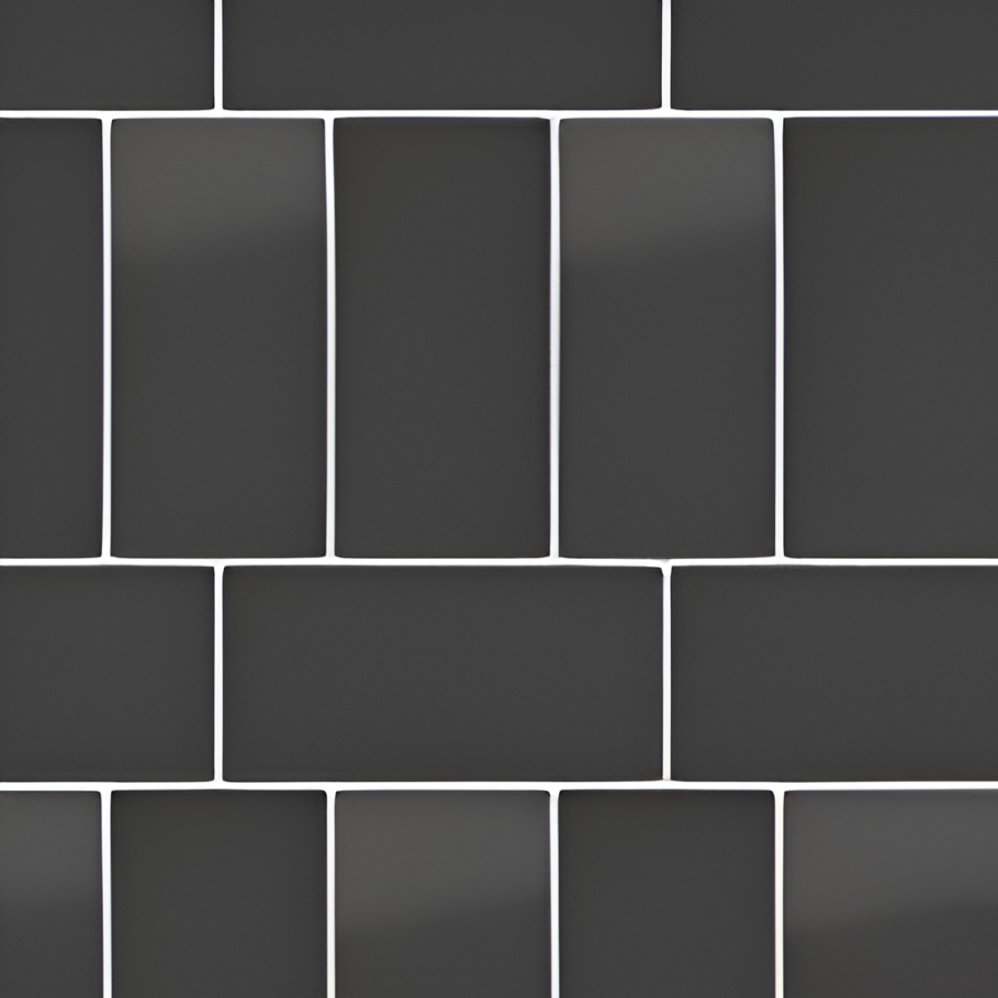 Micro. Керамогранит Microtiles Rough Mix Glaze Black 30,1x30,1