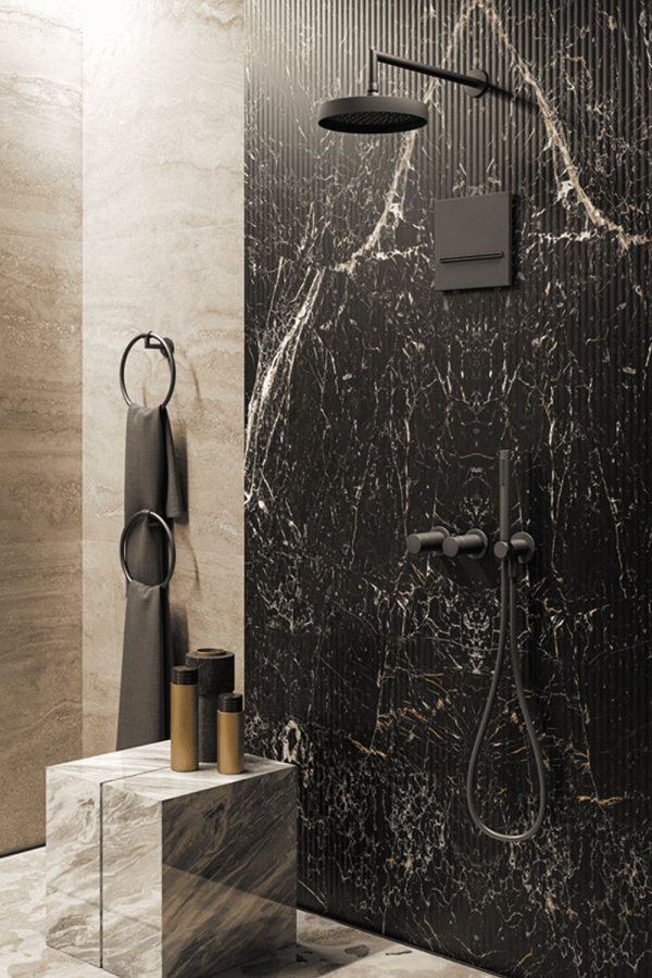Термостат Gessi, встраиваемый, с переключателем на 1 выход, внешние части, цвет Finox Brushed Nickel - изображение 1