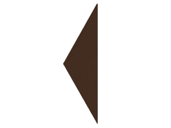 На изображении товар Etruria Керамогранит Hex 15X4.3 Triangolo Moro от официального представителя в Москве