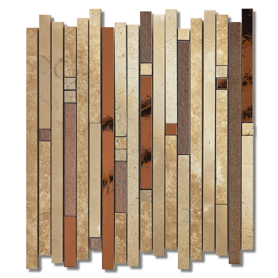 Sicis Смешанная мозаика Fibers Thick Conifers 288x331 mm