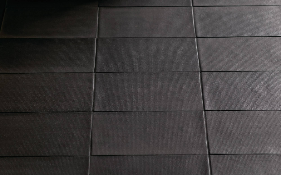 Mutina Керамогранит Bas Relief Coderelief Nero 26,5x18 - изображение 1