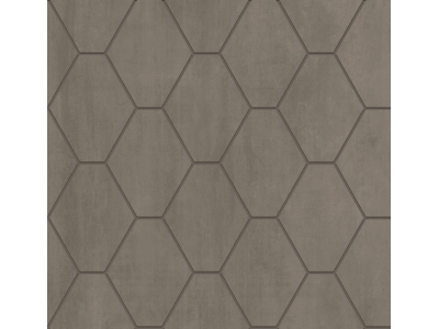 Kronos ceramiche Керамогранит Metallique Lame Mosaico Hexa 32,2x31,1