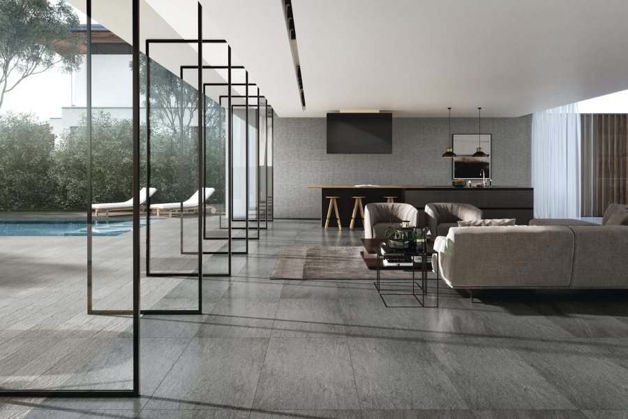 FMG Керамогранит Quarzite Antracite naturale 120x60 - изображение 1