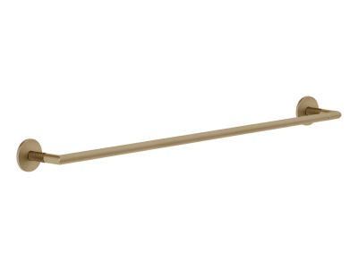 На изображении товар Полотенцедержатель Gessi Anello, настенный, 600 мм, цвет Warm Bronze Brushed PVD от официального представителя в Москве