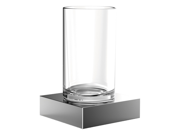 На изображении товар Стакан, Emco Liaison, 90 х 136 мм, настенный, хром от официального представителя в Москве