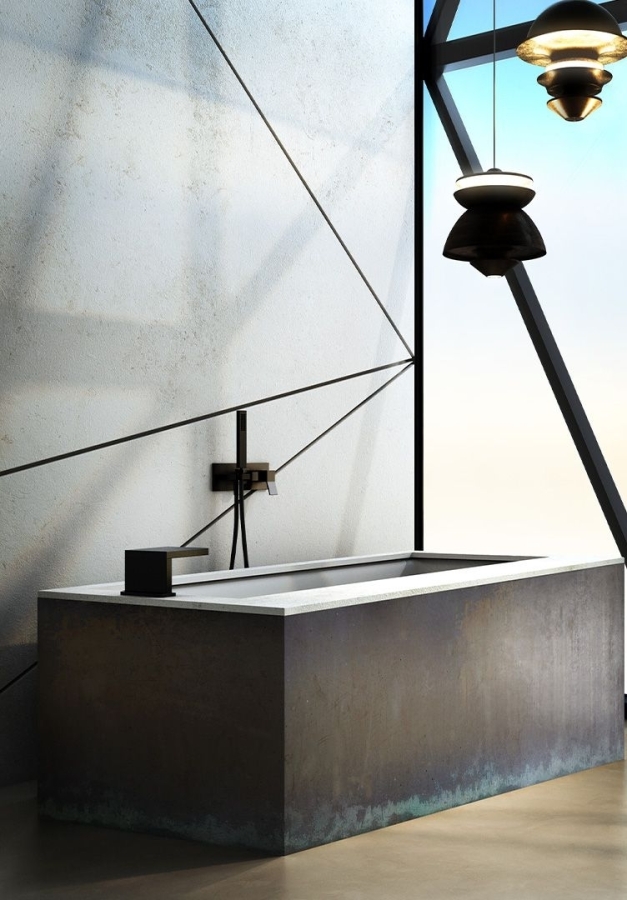 Ручная лейка Gessi Rettangolo К, с защитой от известкового налёта, цвет Finox Brushed Nickel - изображение 1