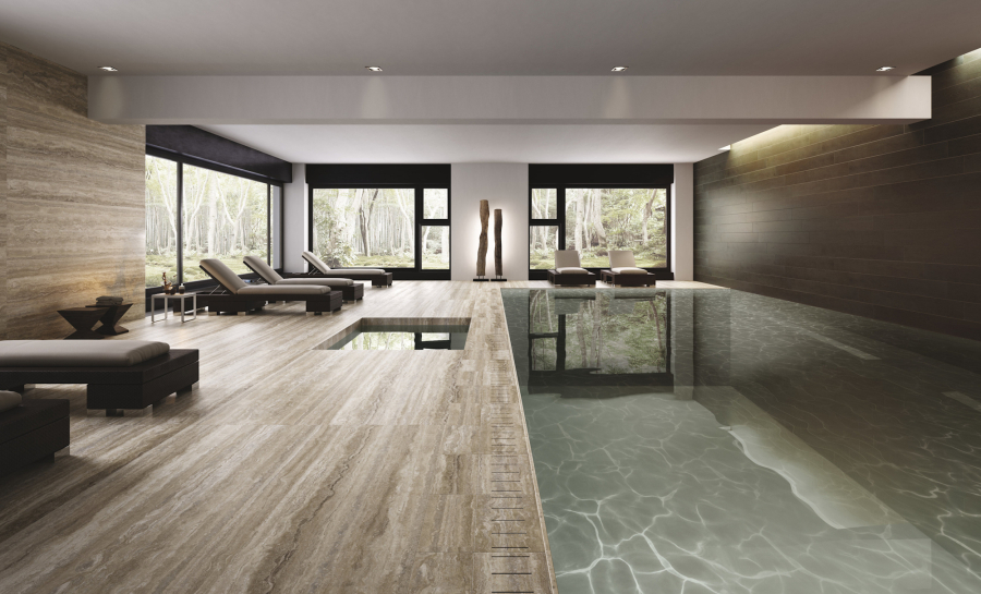 FMG Керамогранит Travertini Travertino lucidato 150x75 - изображение 4