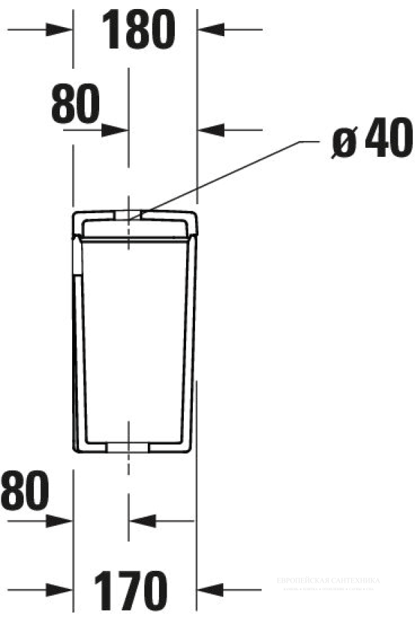 Бачок для унитаза Duravit D-Neo, 395 x 180 мм, подключение снизу слева, цвет белый глянцевый - изображение 7