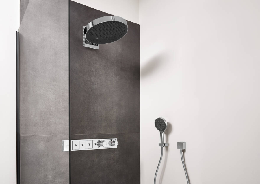 Лейка ручная Hansgrohe Rainfinity 130 3jet EcoSmart, цвет хром - изображение 3